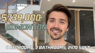 Tour a $739,000 home in Edmonton, Alberta.