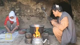 Cooking Authentic Boolani In A Magical Cave | Rural Afghan Village Adventure