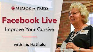 How to Improve Cursive Handwriting for Beginners - Live with Iris Hatfield