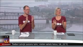 LTV1 (Latvia) - ''Rīta Panorāma" opening sequence (4 September 2023)