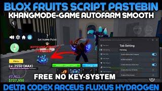 🪽Blox Fruits Script Pastebin Autofarm Latest Version Super Smooth No Lag AUTOMASTERY FAST No Key's