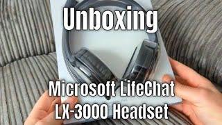 Unboxing - Microsoft LifeChat LX-3000 Headset