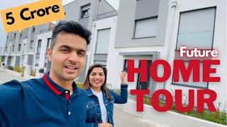 Indian Couple Buying A House In Germany | 5 Crore House Tour | Flying Abroad House Tour