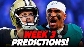 NFL Week 3 Predictions for EVERY GAME!