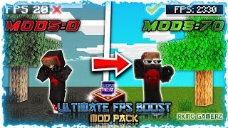 Ultimate fps boost mod pack for Pojavlauncher 1.20.1 | how to boost FPS in Pojavlauncher 1.20.1