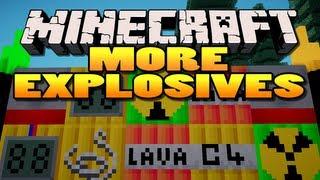 Minecraft: More Explosives Mod | 30+ New TNT Items!
