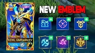 ZHASK NEW BEST FULL DAMAGE BUILD AND EMBLEM  FOR ONE SHOT 2024!!(must try)100% BROKEN!!