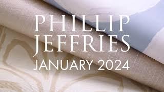 Phillip Jeffries Spring 2024 Collection, Minimalism!