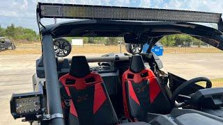 2022 Canam Maverick Audio and led lighting by Wired Kustoms Motorsports