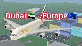 Emirates Full Flight ️ | Boeing 777 | Dubai - Europe | Trip Report | Emirates pilot