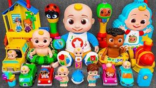 103 Minutes Satisfying Unboxing COCOMELON Discover ‘N Play JJ Plush Toys ASMR  Coco ASMR Tin