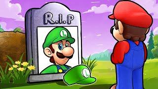 Mario Says Goodbye To Luigi - Mario Sad Story - Super Mario Bros Animation