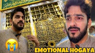 NABI (s.a.w) KA ROZA DEKH K EMOTIONAL HOGAYA | UMRAH TOUR | MISHKAT KHAN