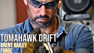 Cleaning up a Tomahawk Drift- Brent Bailey Forge- Tool Making with Brent