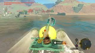 Zelda Totk: Sea Vehicle - Lightning-fast maneuverability