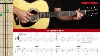 Stop This Train Guitar Cover John Mayer |Tabs + Chords|