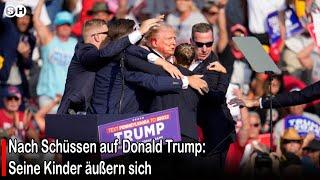 Nach Schüssen auf Donald Trump: Seine Kinder äußern sich #germany | SH News German