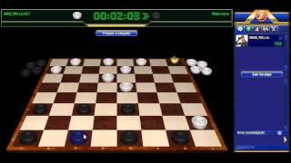 Playing checkers (MIKE,YIN LA KET)