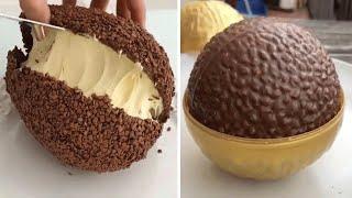 Homemade Chocolate Ice Cream | Best Chocolate Cake Decorating Ideas | EASY CAKES DECORATING IDEAS #1