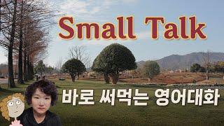 자주 쓰이는 스몰톡 small talk, 바로 써먹을 수 있는 영어대화