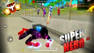 FREEFIRE " Super Heroes Bundle "  Solo vs Squad  18 Kills Total But - Garena free fire #freefire