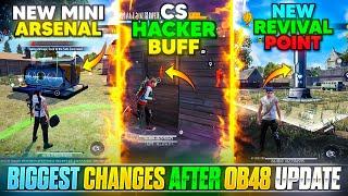 OB48 UPDATE FREE FIRE l FREE FIRE NEW UPDATE l FREE FIRE OB48 UPDATE CHANGES | FF OB48 UPDATE