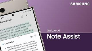 Organize your Samsung Notes with Note assist | Samsung US