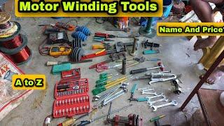 Motor Winding Tools || Tools Name And Price || Electrical Tools Name And Price || Tools Price