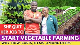 She QUIT Her JOB To Start Vegetable Farming and Now Earns Millions