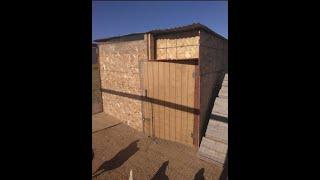 Chicken Coop made out of recycled wood