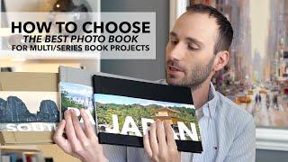 How to choose the BEST Photo Book for Multi/Series book projects?