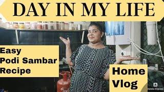 ️ DAY IN MY LIFE ️ Easy peasy Sambar Recipe Home Vlog @PonnuAthirazworld