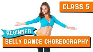 Beginner Belly Dance Choreography CLASS 5  #bellydance #choreography #challenge