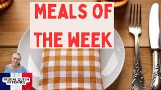 Meals of the week - #food #frugalityislife #fullmonty #weeksmeals