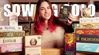 Board games I've been playing SOLO recently! | SOWING SOLO