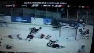 Boston College's Joe Whitney on Sportscenter Top Ten