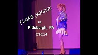 Flame Monroe tips into Pittsburgh, PA