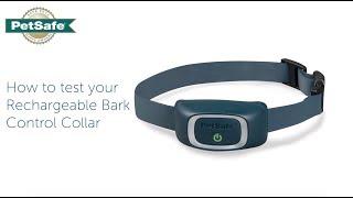 How To Test the Rechargeable Bark Control Collar Level