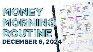 Money Morning Routine | Budget Categories