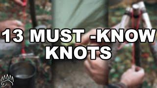 TOP 13 KNOTS From BEAR ESSENTIALS -  [Save This Video]