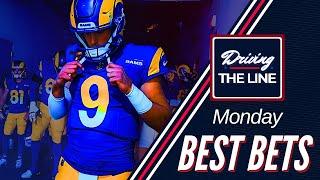 Monday's BEST BETS for the NFL Playoffs! | Driving The Line