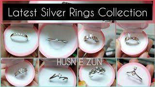 Latest Silver Rings/ New Designs /Delicate Silver Rings On Reasonable Rates /Silver Rings Collection