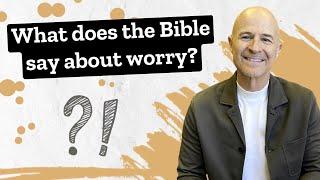 Worry -  Bold Steps with Dr. Mark Jobe