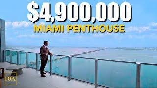 Tour a $5 Million Dollar | MIAMI PENTHOUSE | Peter J Ancona