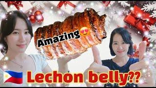 this dish is our number one favorite Filipino food[#12 Lechon Belly]