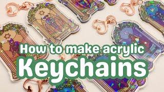 How to Make Acrylic Charms with Vograce! | Start to Finish Tutorial