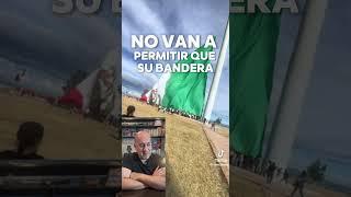 Niñas y niños levanta la bandera de México ¡Claro que hay esperanza!