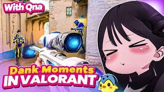 Dank Moments In Valorant WITH *QNA* | Kiwi Shio #valorant #gaming #fyp #viral