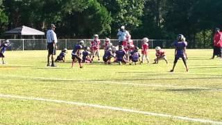 AFA vs North Jax 2nd half Big Hit at the end!!