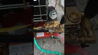 RIDGID KJ3100 JETTER (Waterjet 3000 psi) - Problem pressure drop due to inlet/incoming pressure low.